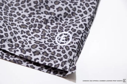 COWAVE 2024 Spring & Summer Leopard print shorts
