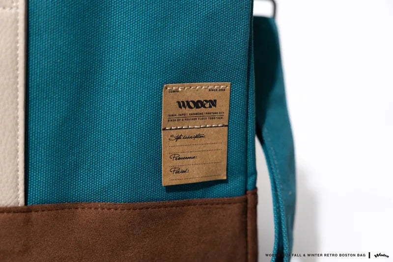 WODEN 2024 Fall & Winter Retro Boston Bag