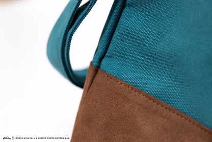 WODEN 2024 Fall & Winter Retro Boston Bag