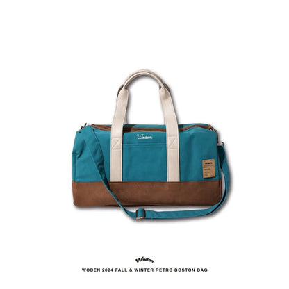 WODEN 2024 Fall & Winter Retro Boston Bag