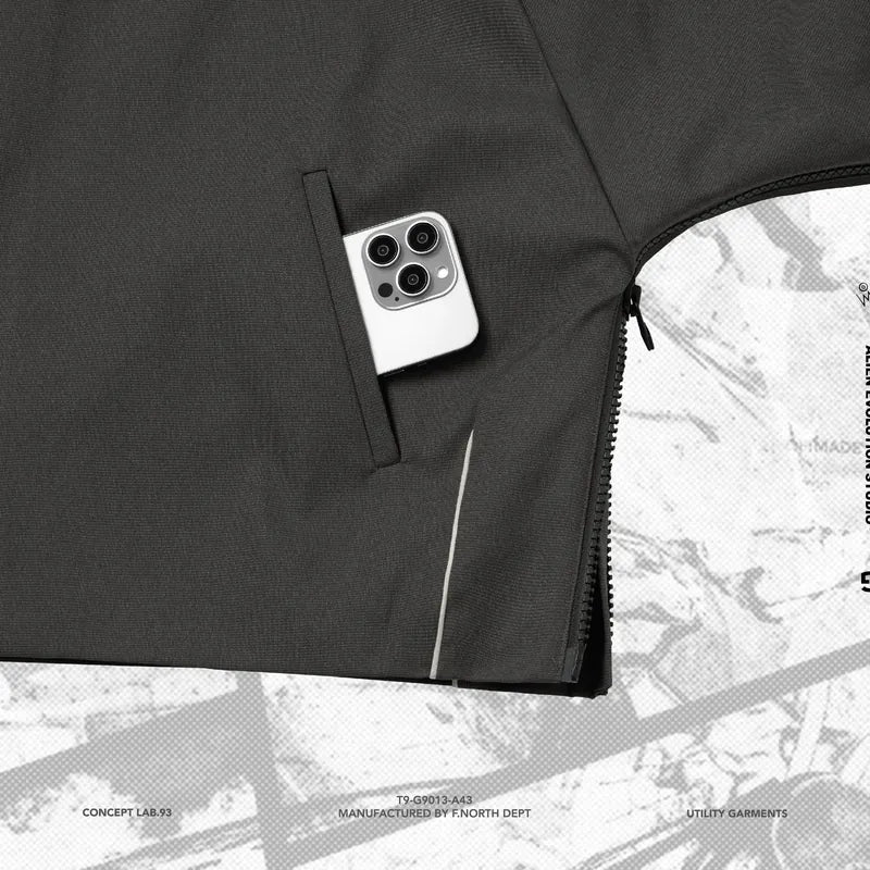 AES x GOOPiMADE “G.A.T-01J” Synchronize Utility Kimono Jacket - Shadow