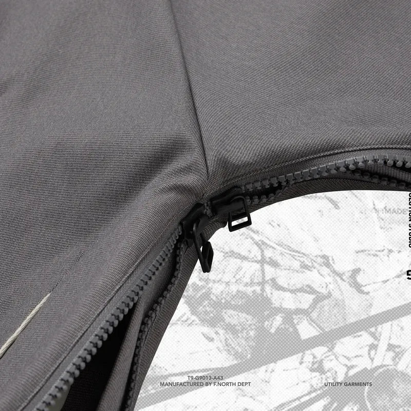 AES x GOOPiMADE “G.A.T-01J” Synchronize Utility Kimono Jacket - Gray