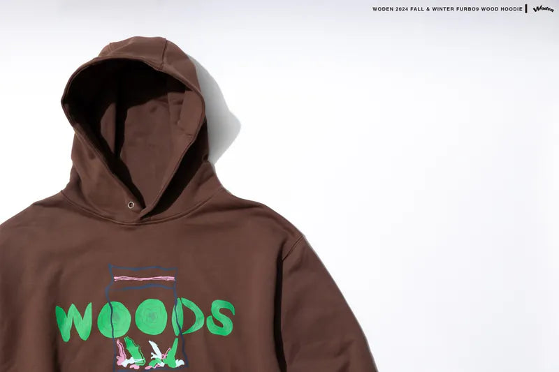 WODEN 2024 Fall & Winter 029 Furbo9 Wood Hoodie