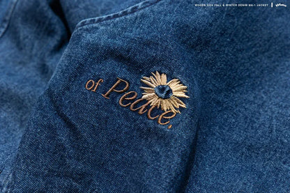 WODEN 2024 FALL & WINTER 031 DENIM MA-1 JACKET
