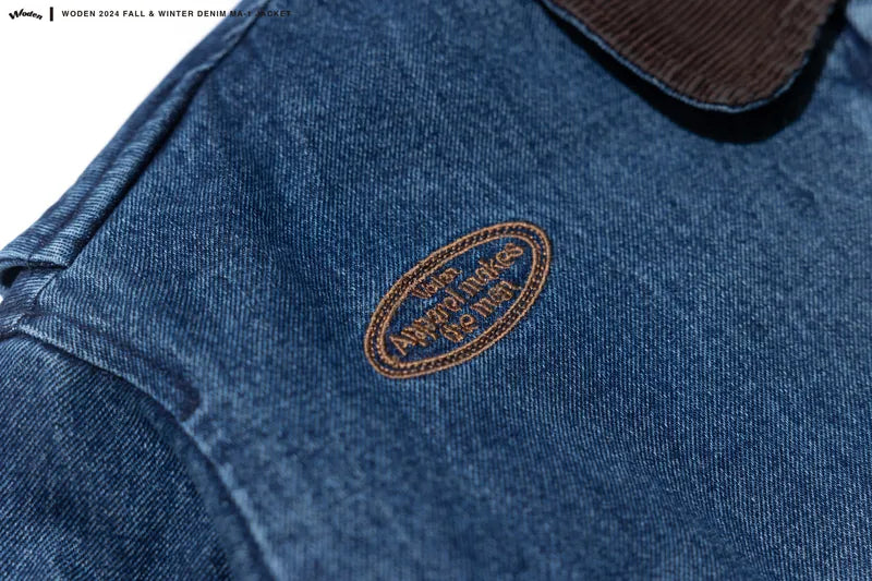WODEN 2024 FALL & WINTER 031 DENIM MA-1 JACKET