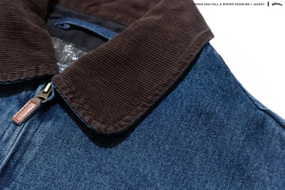 WODEN 2024 FALL & WINTER 031 DENIM MA-1 JACKET