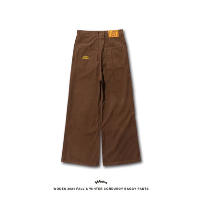 WODEN 2024 FALL &WINTER 033 CORDUROY BAGGY PANTS