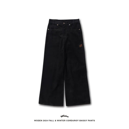 WODEN 2024 FALL &WINTER 033 CORDUROY BAGGY PANTS