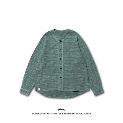 WODEN 2024 Fall & Winter 034 Broken Baseball Jersey