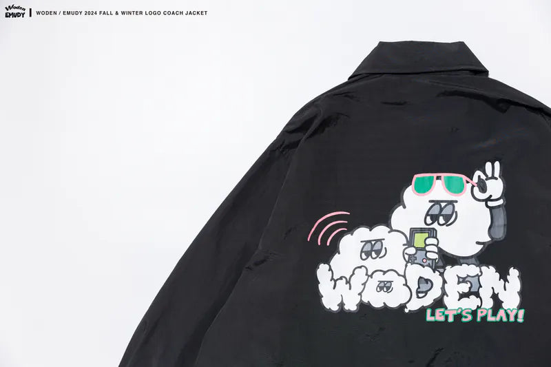 WODEN® / Emudy 2024 Fall & Winter LOGO 042 Coach Jacket