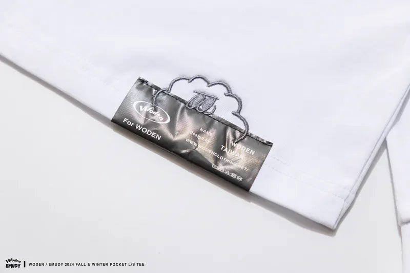 WODEN® / Emudy 2024 Fall & Winter 038 Pocket L/S Tee