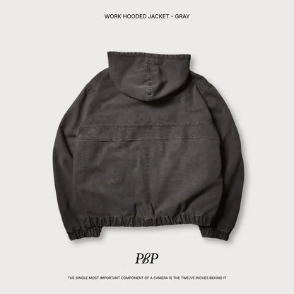 P.B.P WORK HOODED JACKET