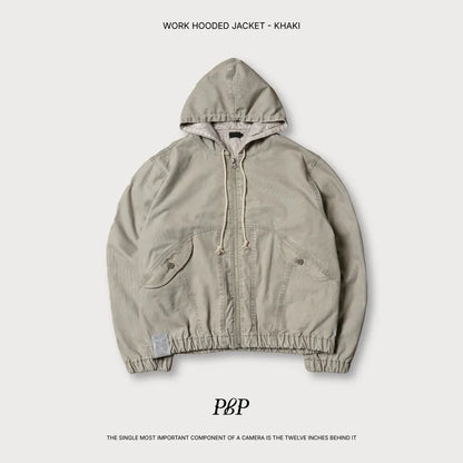 P.B.P WORK HOODED JACKET