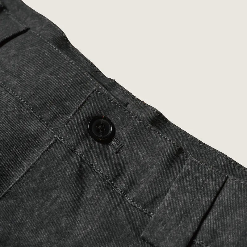 P.B.P LOOSE-FIT WASHED TROUSERS