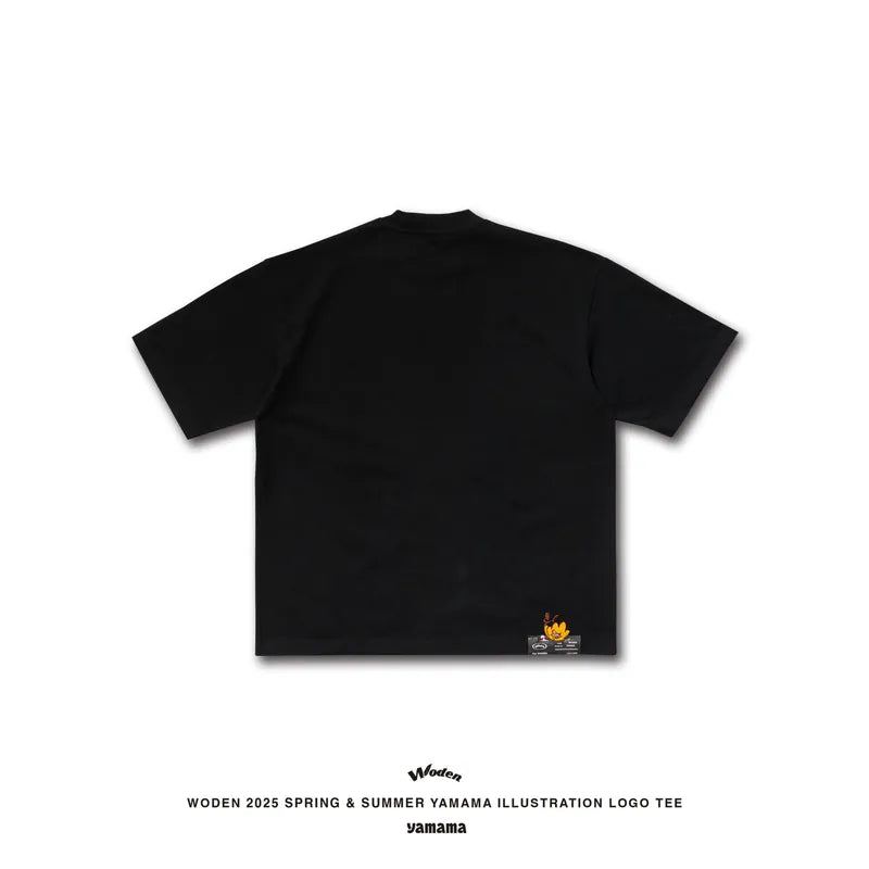 WODEN 2025 Spring & Summer YAMAMA illustration LOGO Tee