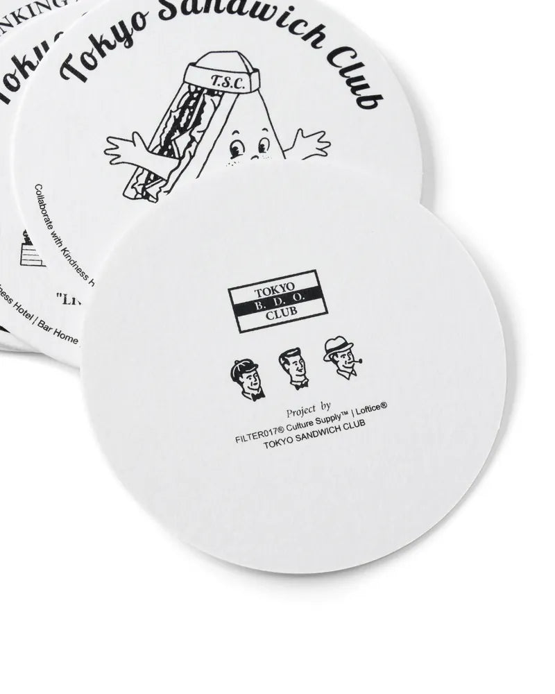 Filter017 B.D.O.厚紙杯墊(9入)
