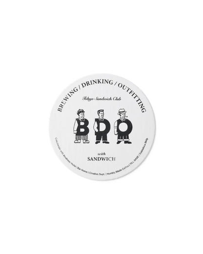 Filter017 B.D.O.厚紙杯墊(9入)