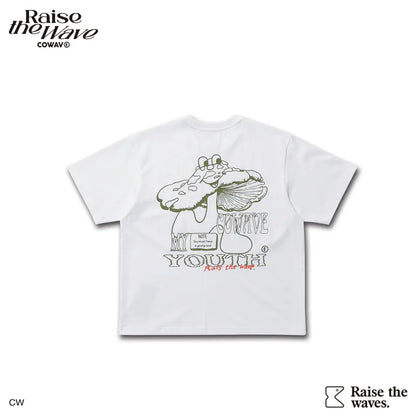 COWAVE 2025 Spring & Summer Mushroom illustration Tee
