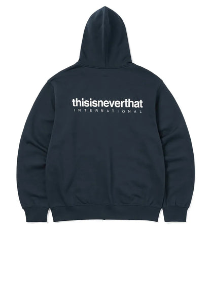 thisisneverthat INTL Logo Zip Up Hoodie