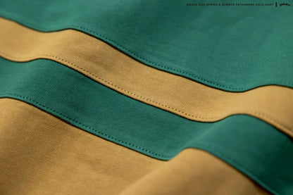 WODEN 2025 Spring & Summer 037 Patchwork POLO Shirt