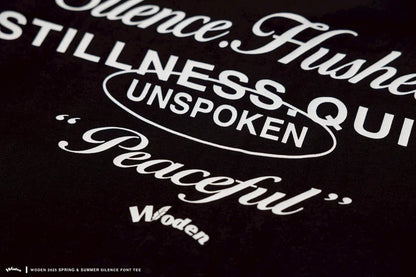 WODEN 2025 Spring & Summer 036 Silence Tee