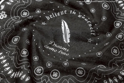 WODEN 2025 Spring & Summer 047 Paisley Pattern Kerchief