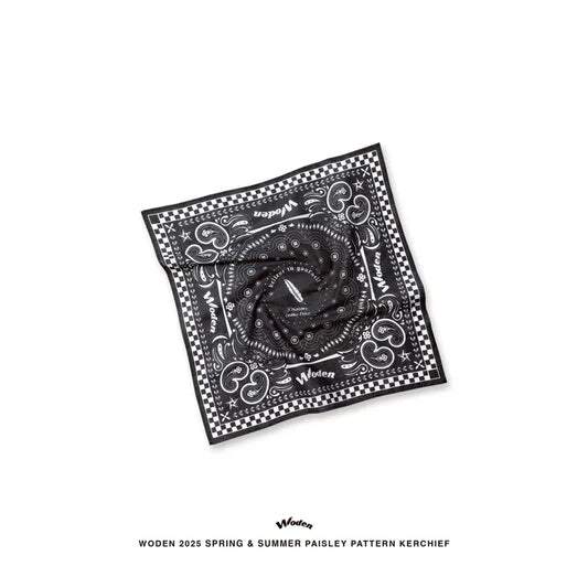 WODEN 2025 Spring & Summer 047 Paisley Pattern Kerchief