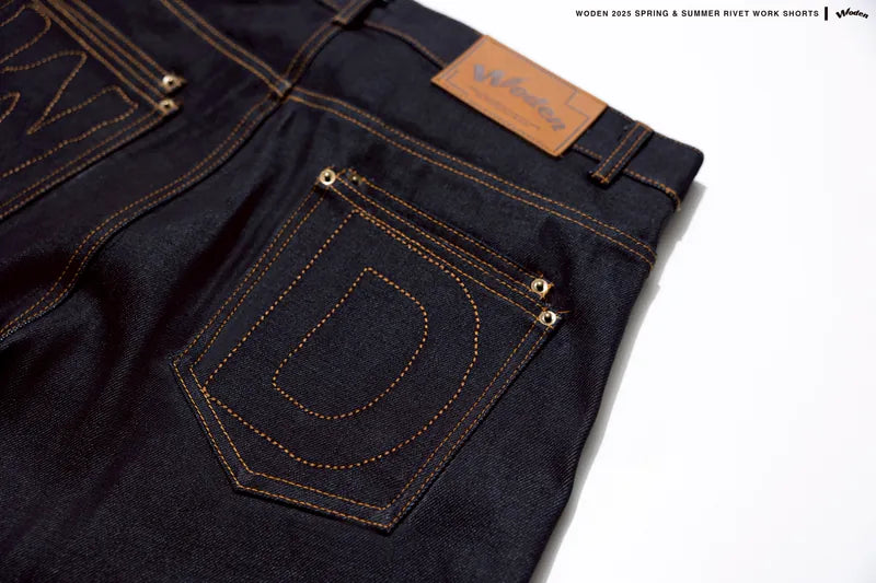 WODEN 2025 Spring & Summer 059 Rivet Work Shorts