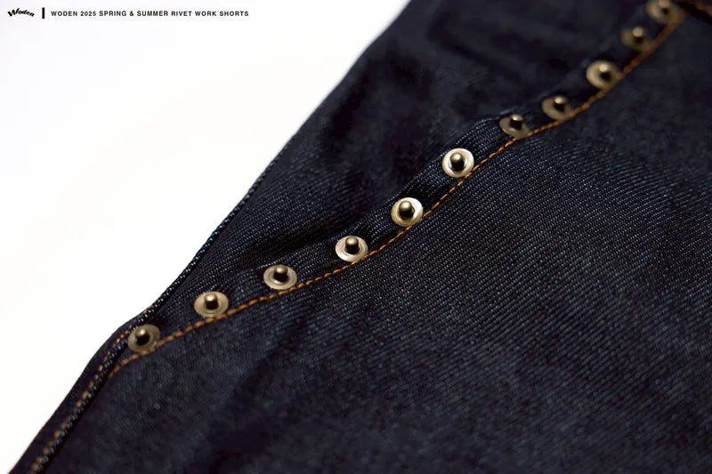 WODEN 2025 Spring & Summer 059 Rivet Work Shorts