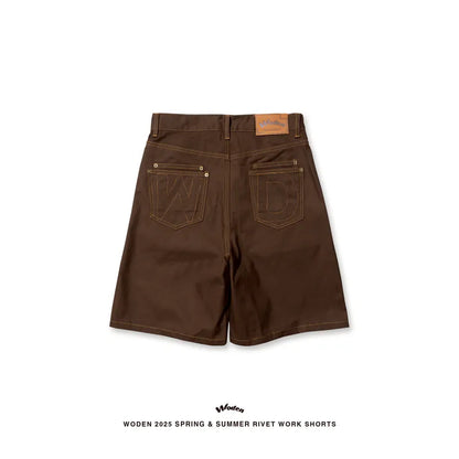 WODEN 2025 Spring & Summer 059 Rivet Work Shorts