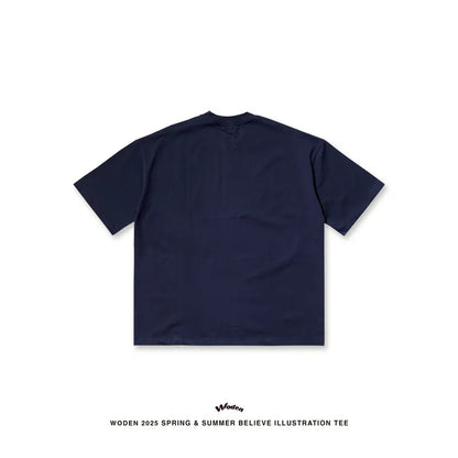 WODEN 2025 Spring & Summer 060 Believe illustration Tee