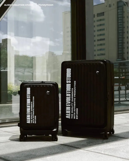 [預購] AES x HONEYMOON 聯名行李箱 多功能旅行箱 黑 20吋/29吋 MULTIFUNCTIONAL TRAVEL SUITCASE