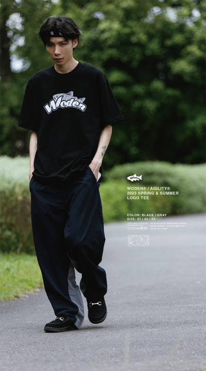 WODEN 23SS 065 WDxJKS Logo Tee 黑
