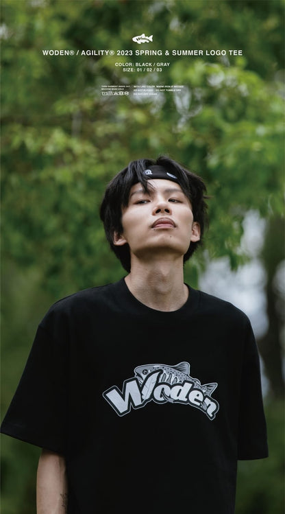 WODEN 23SS 065 WDxJKS Logo Tee 黑