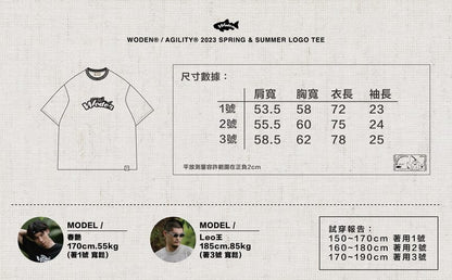 WODEN 23SS 065 WDxJKS Logo Tee 灰