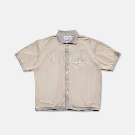MOMENTUM Spring-Summer 2023 Mesh Shirt 網眼貼布襯衫