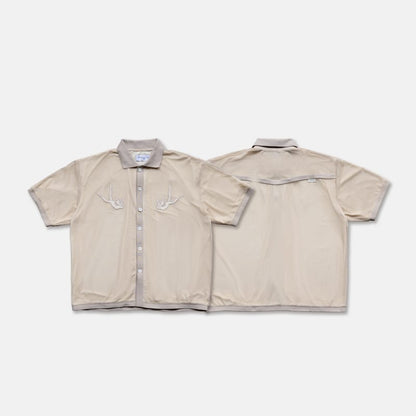 MOMENTUM Spring-Summer 2023 Mesh Shirt 網眼貼布襯衫