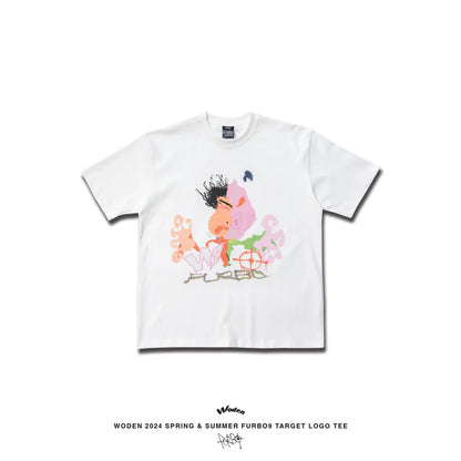 WODEN 2024 Spring & Summer 059 Furbo9 Target LOGO Tee