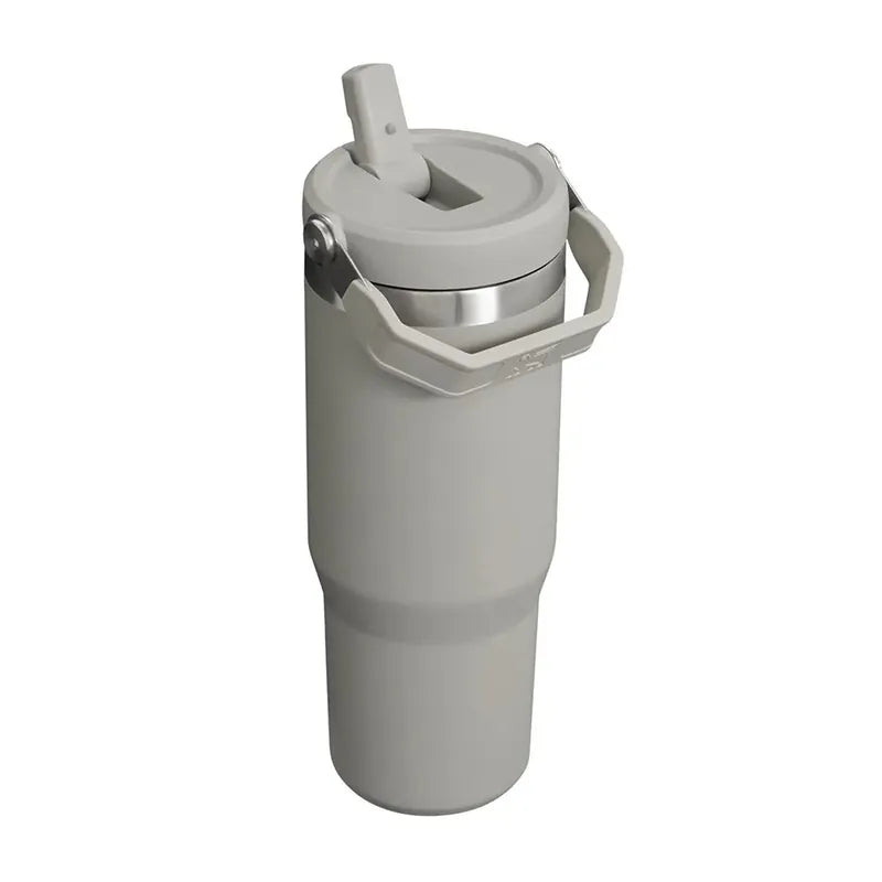 STANLEY 經典系列 IceFlow 手提吸管杯 0.88L - 太空灰