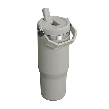 STANLEY 經典系列 IceFlow 手提吸管杯 0.88L - 太空灰