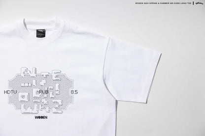 WODEN 2024 Spring & Summer 006 QR-code LOGO Tee