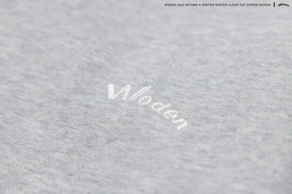 WODEN 2024 Autumn & Winter 055 Clean Cut Zipper Hoodie Jacket
