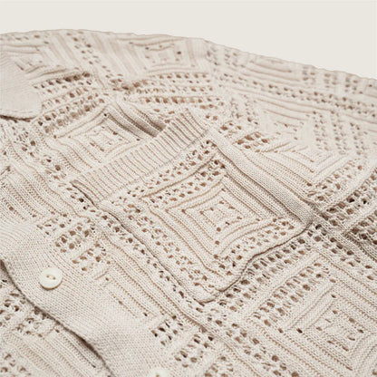 P.B.P LOOSE KNIT SHIRT