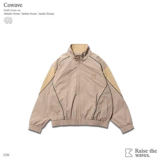 Cowave 23AW Patchwork Sport Jacket 卡其