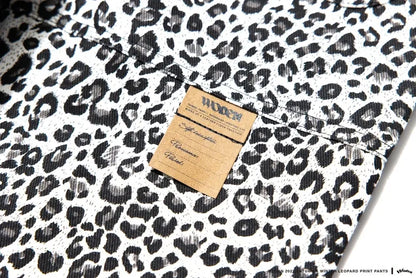 WODEN 2023 Autumn & Winter Leopard Print Pants