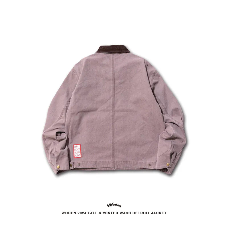 WODEN 2024 Fall & Winter 013 Wash Detroit Jacket