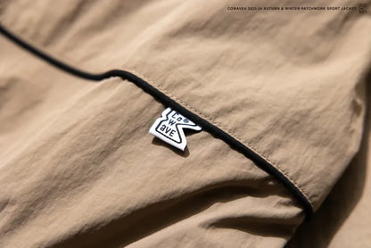 Cowave 23AW Patchwork Sport Jacket 卡其