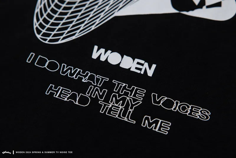 WODEN 2024 Spring & Summer 011 TV Noise Tee