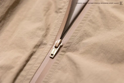Cowave 23AW Patchwork Sport Jacket 卡其