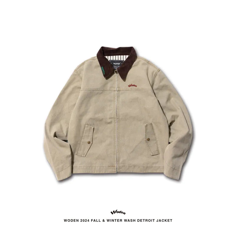 WODEN 2024 Fall & Winter 013 Wash Detroit Jacket